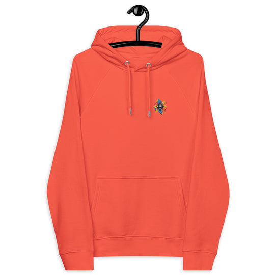 Unisex eco raglan hoodie