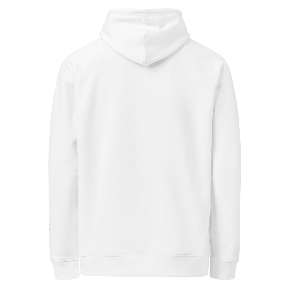 Unisex organic side pocket hoodie