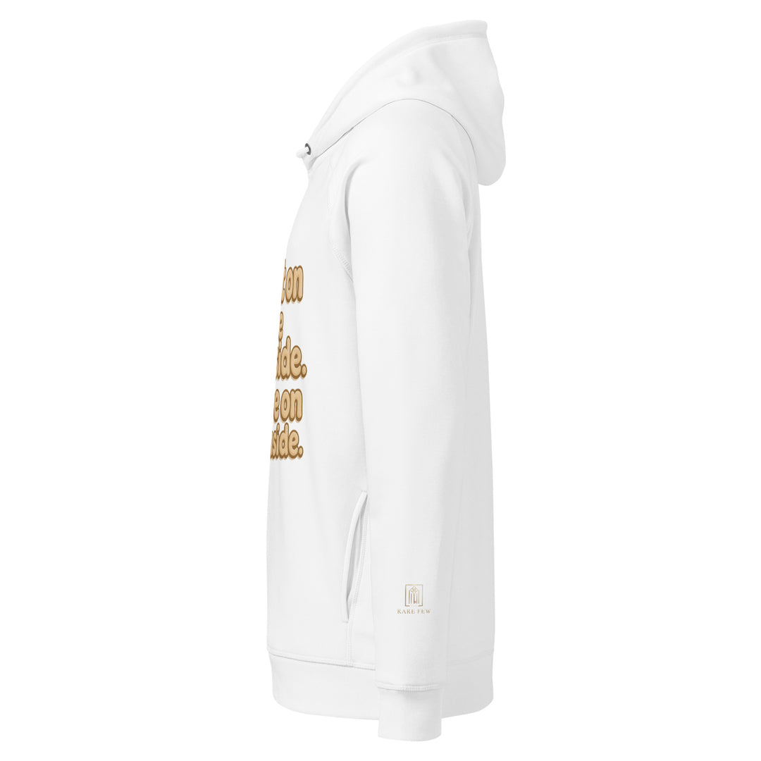 Unisex organic side pocket hoodie