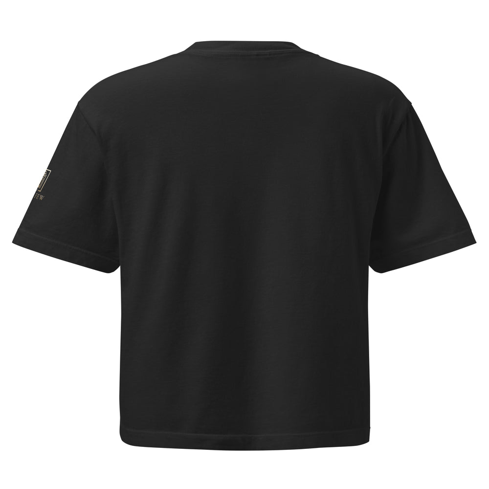 Womens heavyweight boxy tee