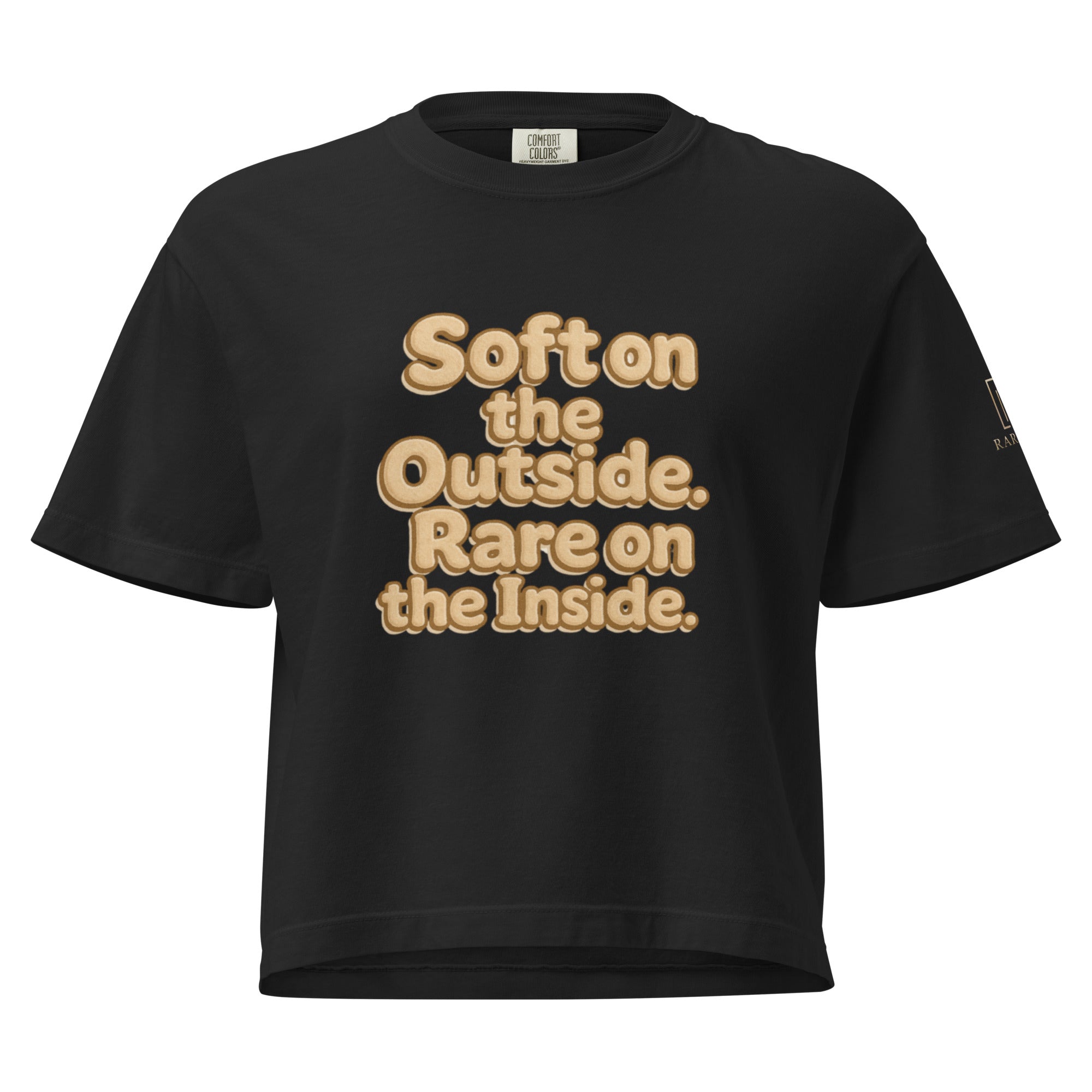 Womens heavyweight boxy tee