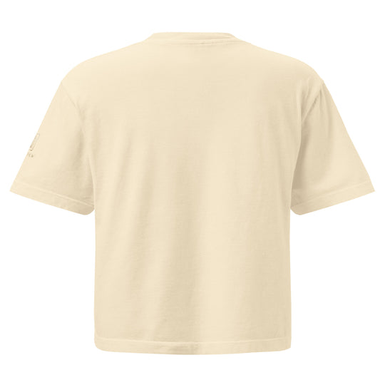 Womens heavyweight boxy tee