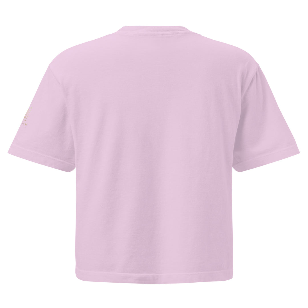 Womens heavyweight boxy tee