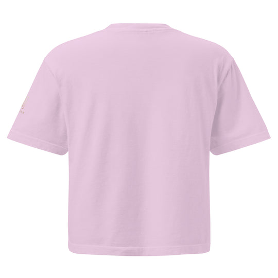 Womens heavyweight boxy tee