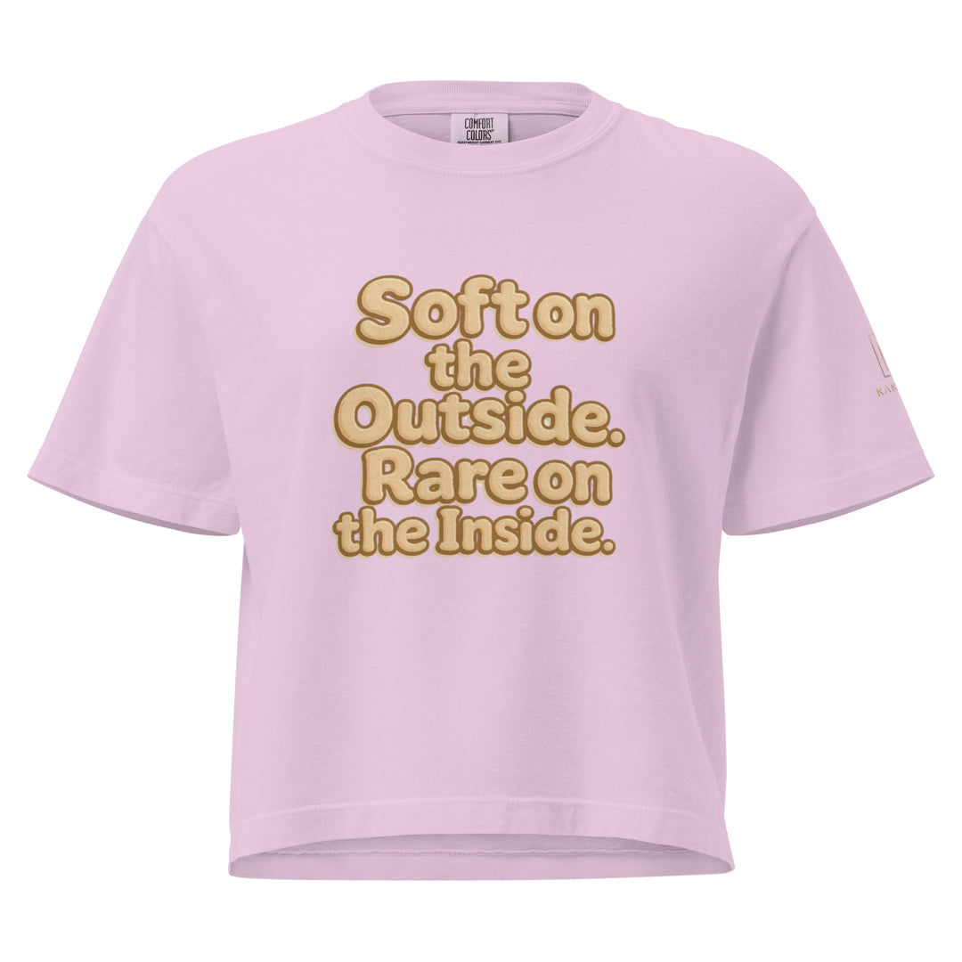 Womens heavyweight boxy tee