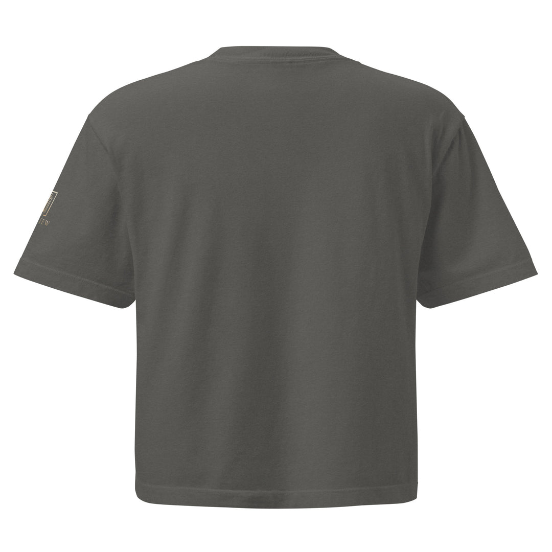 Womens heavyweight boxy tee