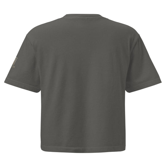 Womens heavyweight boxy tee