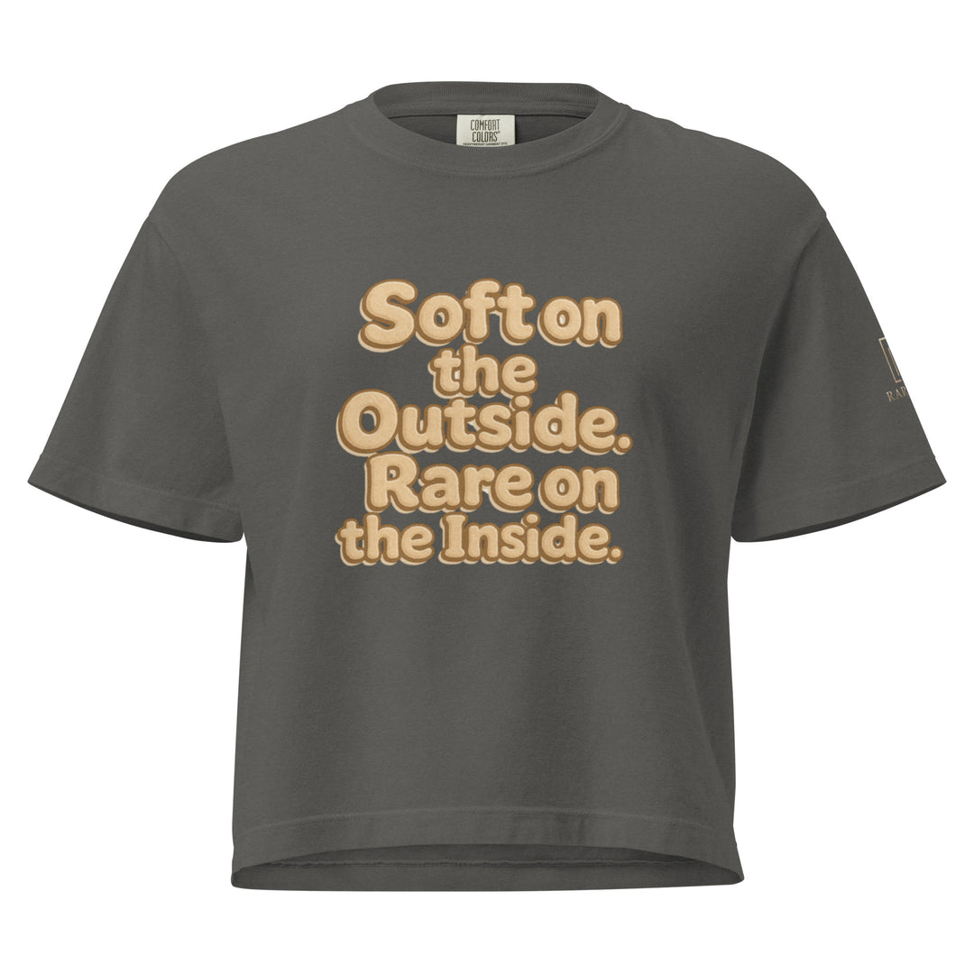 Womens heavyweight boxy tee