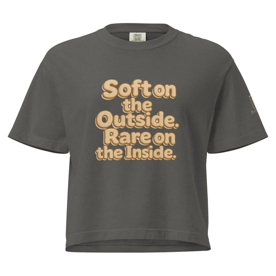 Womens heavyweight boxy tee