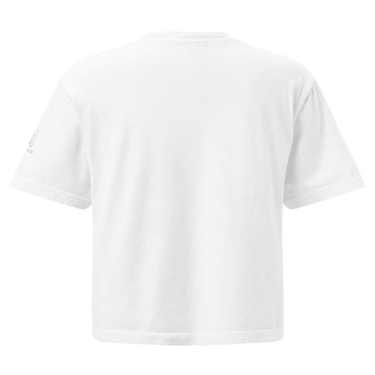 Womens heavyweight boxy tee
