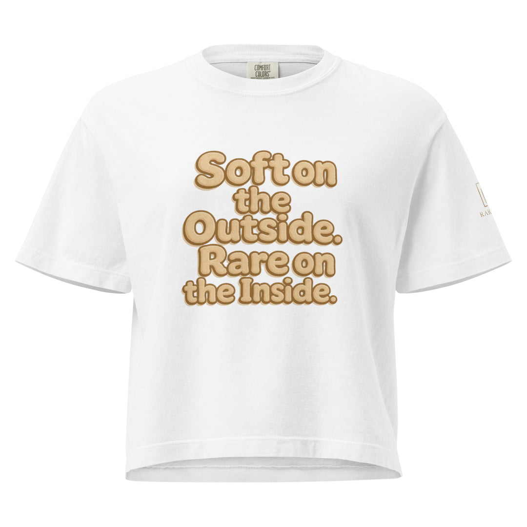 Womens heavyweight boxy tee