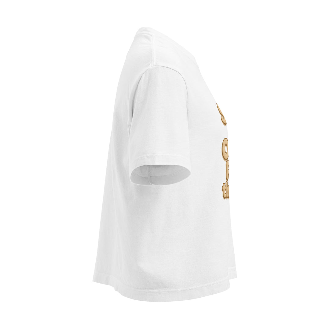 Womens heavyweight boxy tee