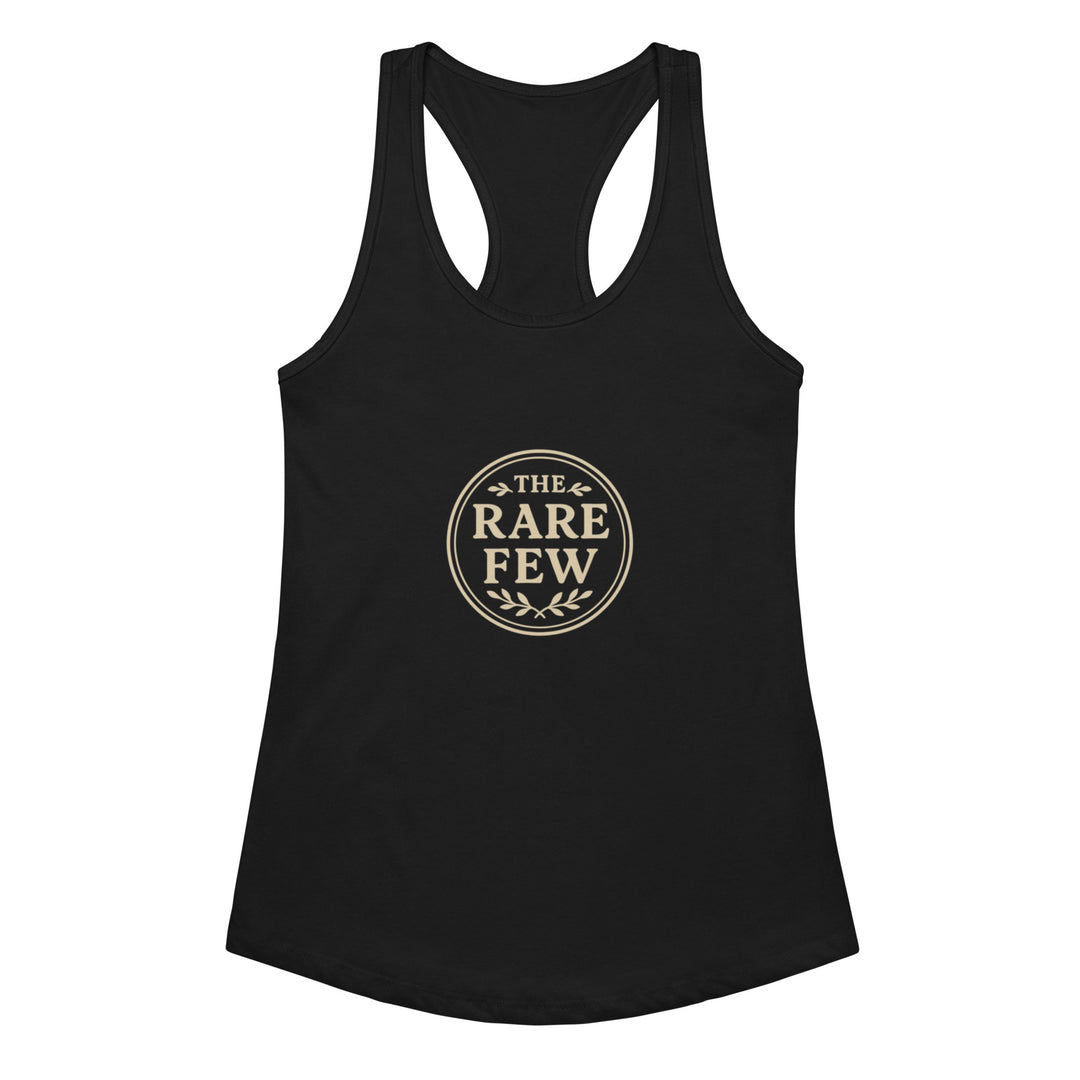 Rare Womens fitted racerback tank top