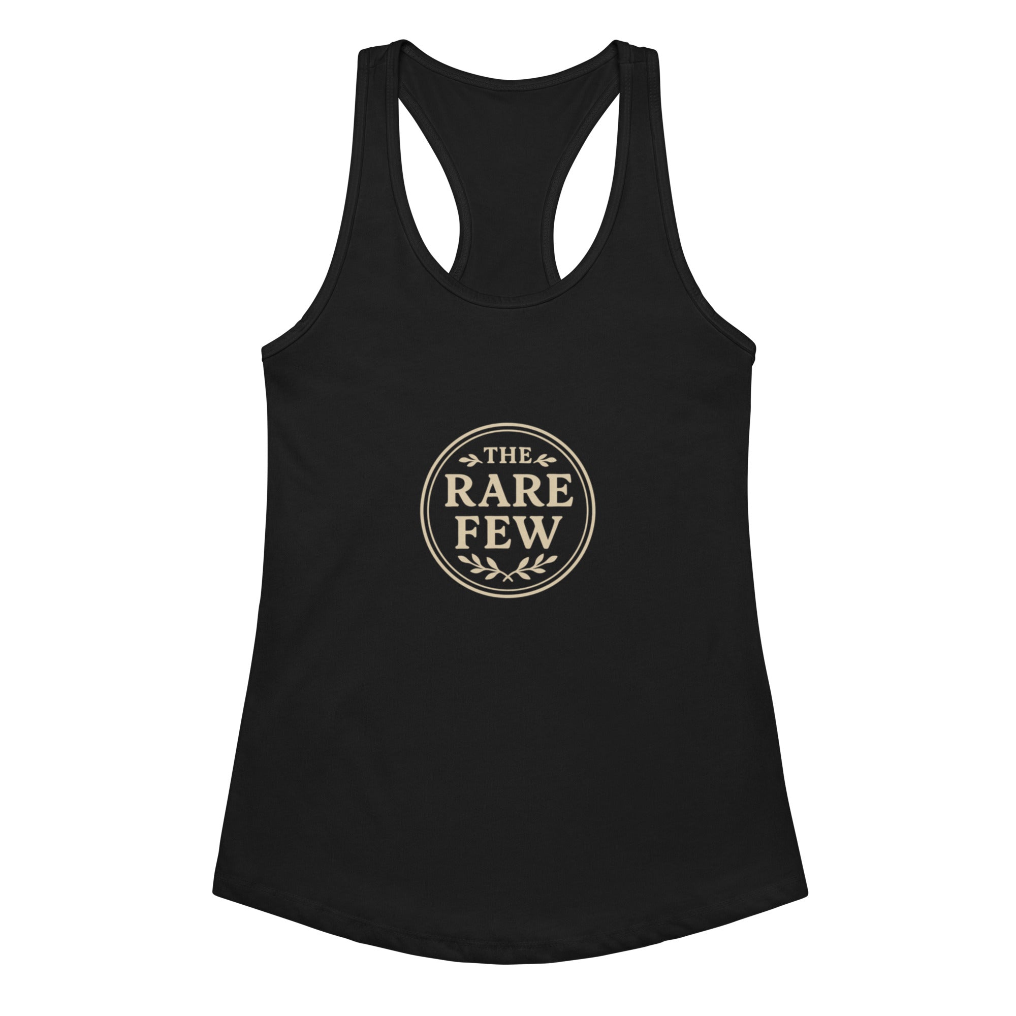 Rare Womens fitted racerback tank top