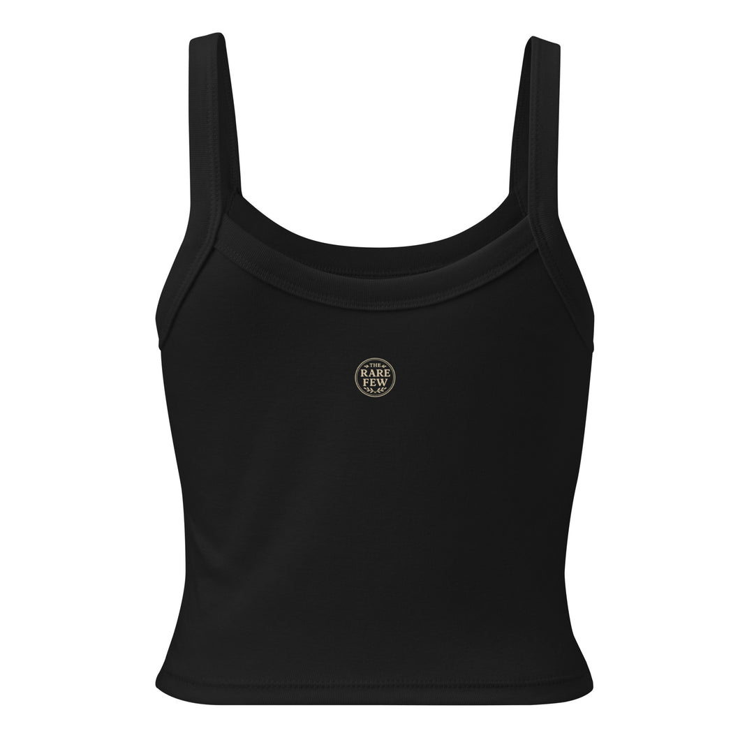 micro-rib tank top for women