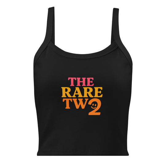 micro-rib tank top for women